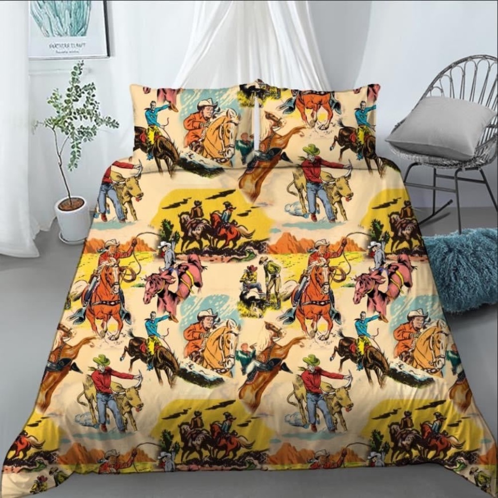 Western Duvet Cover